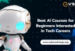 Best AI Courses for Beginners Interested in Tech Careers