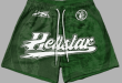 Green Hellstar Records Shorts For Men