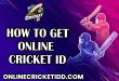 online cricket id