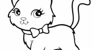 Kitten Coloring Pages