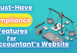 Must-Have Features for Compliance for an Accountant's Website