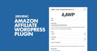 AAWP – Amazon Affiliates WordPress Plugin